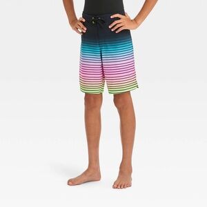 NWT Art Class MULTIcolored swim  adjustable waist boys 18